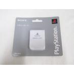 未開封 PlayStation MEMORY CARD メモリーカード プレイステーション PS 周辺機器 未使用品◆030493