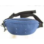 Maison Margiela mezzo n* Margiela нейлон сумка "body" сумка-пояс BLUE ASHES S55WB0072 б/у товар *120308