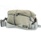 PORTER TANKER 2WAY WAIST BAG Poe tartan машина 2WAY сумка-пояс сумка "body" silver gray нейлон Yoshida bag б/у товар *120550