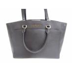 MICHAEL KORS Michael * course EMMY большая сумка сумка на плечо портфель черный чёрный портфель б/у товар *120646