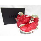 ショッピングDUNK SLAM DUNK × NIKE AIR JORDAN6 RETRO 717302-600 スラムダンク ナイキジョーダン６ 27.5cm 観賞用 2014年製 中古品 ◆130859