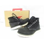 ショッピングレッドウィング RED WING レッドウィング 8174 黒スエード アイリッシュセッター ブラック ラフアウト レディースブーツ4 1/2サイズ 22.5cm 中古品★130973