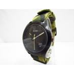 ショッピングnixon NIXON THE QUAD ニクソン クォーツ メンズアナログ腕時計 ブラック 迷彩ベルト 中古品 ◆141001