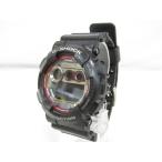 CASIO G-SHOCK Casio ji- амортизаторы GD-120TS кварц наручные часы 20 атмосферное давление водонепроницаемый ударопрочный структура черный чёрный красный красный б/у товар *141509