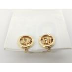 ショッピングdior Dior ディオール ヴィンテージ イヤリング ロゴ ゴールド 金具