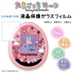 【AGC日本製ガラス】 たまごっちみーつ ガラスフィルム 強化ガラス 液晶保護 指紋防止 Tamagotchi meets ミーツ 保護フィルム カバー バンダイ BANDAI