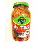 吉香居 爽口下飯菜  （瓶） ザーサイ 漬物　330g 辛口 おつまみ  冷凍食品と同梱不可 四川の具入り辣油 おつまみ 中華食材 280g