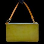 ショッピングヴェルニ LOUIS VUITTON モノグラム ヴェルニ レキシントン グリーン M91011 ハンドバッグ