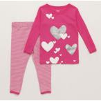 ショッピングカーターズ Carter's カーターズ★パジャマ (長袖) ハート　ピンク【24m　90cm】