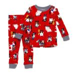 ショッピングカーターズ Carter's カーターズ★パジャマ  (長袖) カウドッグ　レッド【2T　95cm】