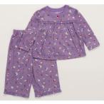 ショッピングカーターズ Carter's カーターズ★パジャマ (長袖) 小花　パープル【12m　80cm】