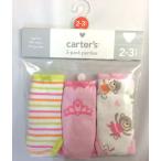 Carter's (カーターズ) ショーツ3Pセット プリンセスサル【2歳〜3歳用】