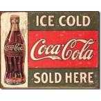 COKE 1916 Ice Cold ★ Tin Signs（ブリキ看板）【並行輸入品】