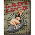Legends Lady Luck ★ Tin Signs（ブリキ看板）【並行輸入品】