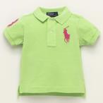 ラルフローレン ビッグポニー 鹿の子ポロシャツ Ralph Lauren 半袖 ライトグリーン・ピンク