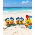  Okinawa ограничение SPAM Kids остров ... эмблема спам KIDS для пляжные шлепанцы детский Be солнечный 17cm~19cm or 20cm~22cm *. отгрузка до самый длинный .1 неделя передний и задний (до и после) взимается 