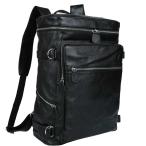 TIDING 本革 ボックス型 リュック メンズ バックパック リュックサック 超大容量 15.6インチPC B4対応 2WAY アウトドア 旅行 男女兼用 ギフト