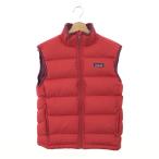 patagonia Patagonia жилет L размер 68341F7 красный нейлон Kids внешний ребенок одежда 