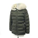 ショッピングプラダ PRADA プラダ  ダウンジャケット  サイズ:40 28G060 カーキ ダウン90％ レディース ブルーフォックスファー アウター