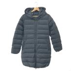 ショッピングduvetica DUVETICA デュベティカ  ロングコート  サイズ:40  チャコールグレー LANIFICIOウール レディース ジップアップ フーディー アウター