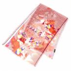 ショッピングゲラルディーニ GHERARDINI ゲラルディーニ  ストール 良好  ピンク コットン×シルク 花柄 レディース オーロラ社 服飾小物