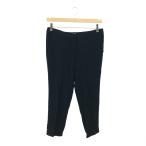 miumiu ミュウミュウ テーパード パンツ  サイズ:44  ブラック  レディース  ボトムス
