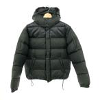 ショッピングduvetica DUVETICA デュベティカ レザー切替 ダウンジャケット  サイズ:46  カーキ  メンズ  アウター