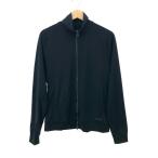 PRADA プラダ ドライバーズジャケット 新品同様 サイズ:L パイピング    ブラック/ネイビー メンズ