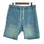 ショッピングロンハーマン RON HERMAN ロンハーマン スウェットショーツ  サイズ:M     ブルー メンズ