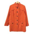 ショッピングBURBERRY BURBERRY LONDON バーバリーロンドン 大きいサイズ コート  サイズ:44  オレンジ 綿 レディース  アウター