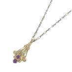 Georg Jensen ジョージジェンセン SVイヤーネックレス 良好  1993/アメジスト/13.3g 925    シルバーカラー ユニセックス
