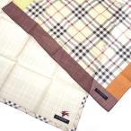 BURBERRY LONDON Burberry London хлопок носовой платок /2 шт. комплект не использовался товар noba проверка / вышивка бежевый мужской 