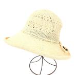 ANTEPRIMA アンテプリマ 麦わら帽子 良好 表記サイズ:S-M     ベージュ レディース