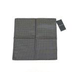 GIORGIO ARMANIjoru geo Armani pocket square не использовался товар точка рисунок / шелк /HANDKERCHIEF/ носовой платок -f темно-синий мужской 