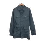 ショッピングイヴサンローラン Saint Laurent イヴサンローラン イヴサンローラン/ミリタリーコート  サイズ:44  125840   ブラック メンズ