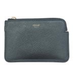 ショッピングセリーヌ CELINE セリーヌ フック付きコイン＆カードポーチ       ブラック ユニセックス