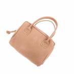 Felisi フェリージ ポーチ 美品  レザー 73/LD   ベージュ レディース