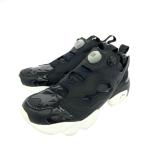 ショッピングリーボック ポンプフューリー Reebok リーボック インスタポンプフューリー 美品 表記サイズ:23.5cm  BD4890   ブラック レディース
