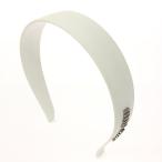 miumiu ミュウミュウ カチューシャ   ラインストーン/プラスチック 5IH039   ホワイト レディース