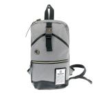 Bianohi ビアンキ キ/ボディバッグ 美品  ロゴ/ナイロンキャンバス    グレー メンズ