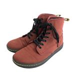 Dr.Martens ドクターマーチン スニーカーブーツ 良好 表記サイズ:UK5 7ホール/キャンバス    ボルドー レディース