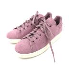 adidas アディダス スタンスミス 新品同様 表記サイズ:22cm スエード GW9724   ピンク レディース