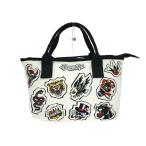 ショッピングタトゥー HYDROGEN ハイドロゲン タトゥートートバッグ 良好  キャンバス    ホワイト ユニセックス