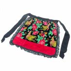 FEILER Feiler салон фартук прекрасный товар she Neal ткань цветочный принт черный женский 