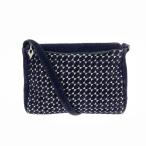 FEILER フェイラー ショルダーバッグ   シェニール織    パープル レディース