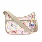 LeSportsac レスポートサック ×ディズニー/ショルダーバッグ   イッツアスモールワールド/ナイロン    ベージュ レディース
