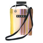 MARNI マルニ 2WAYバッグ/フラワーカフェ 良好  マーケットストライプ/メッシュ    マルチカラー レディース