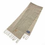 POLO RALPH LAUREN ポロラルフローレン マフラー   ロゴ刺繍    グレージュ ユニセックス