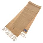 POLO RALPH LAUREN ポロラルフローレン マフラー   ポニー刺繍/   カシミヤウール ベージュ ユニセックス