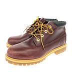ショッピングTimberland Timberland ティンバーランド チャッカブーツ  表記サイズ:27.0cm ミッドカット/バーガンディ A1GL7   ボルドー メンズ